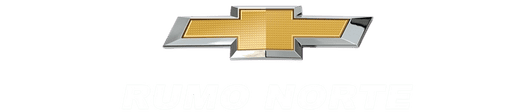 Logotipo da Rumo Norte com o símbolo dourado da Chevrolet
